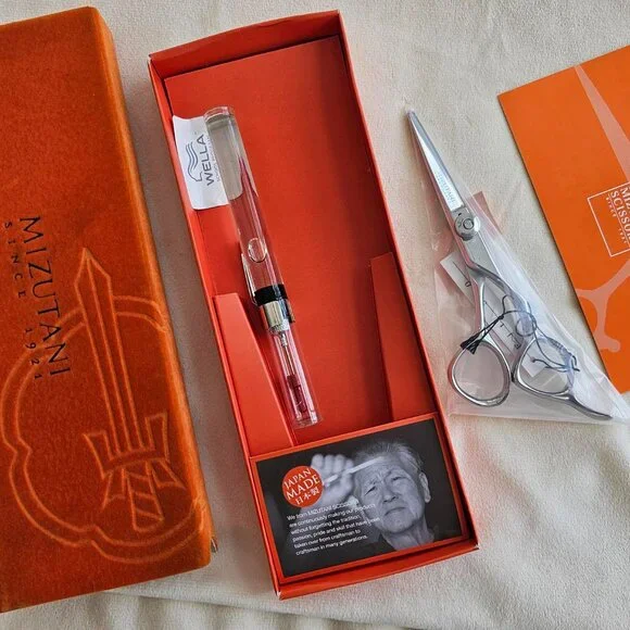 MIZUTANI Fit 5.0 (WELLA) Shears (Right Hand) 100% Authentic - Picture 3 of 5